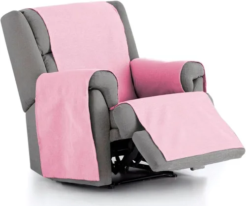 Miniatura 10 de Eysa Levante - Manta para sofá (algodón, 94.5 in, 98.4-118.1 in), color rosa