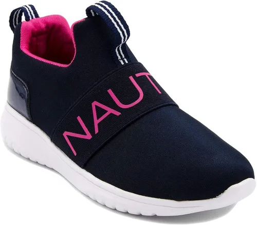 Nautica Tenis deportivos de moda para niños y niñas para correr deslizables para niños pequeñosniños grandes