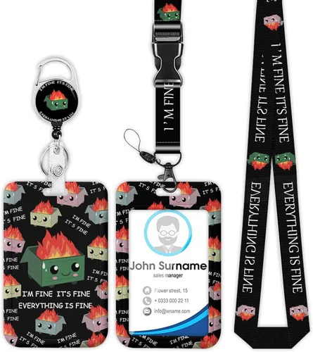 Miniatura 11 de Portatarjetas de concientización sobre autismo con cordón, cordones para insignias de identificación para mujeres, lindo carrete retráctil