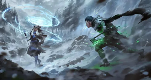 Miniatura 4 de IVION: The Rune and The Rime APE Games Juego de mesa 2 jugadores 20-60 minutos Edades 14 + Fantasía Duelo de héroes Construcción