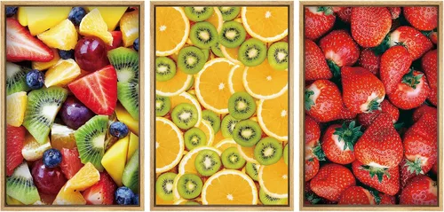 Miniatura 109 de wall26 Lienzo enmarcado para pared, juego de arte de hierbas, verduras y condimentos en madera, alimentos, fotografía cultural, realismo, paisaje