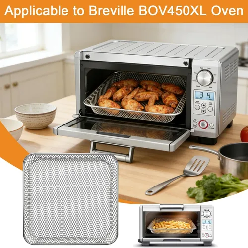 Miniatura 3 de GWY Accesorios para freidora de aire para Breville BOV450XL Mini horno inteligente de encimera y horno tostador, accesorios de rejilla