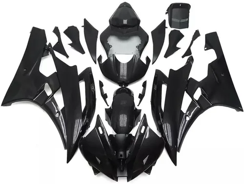 Miniatura 15 de Nardo gris carenado apto para Yamaha 2006 2007 YZF R6 inyección ABS plásticos carrocería kit cuerpo cuerpo cuerpo trabajo 06 07 YZF-R6