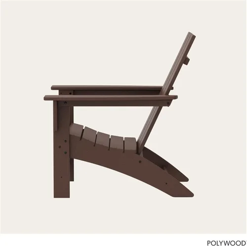Miniatura 6 de POLYWOOD AD420MA Silla moderna tipo Adirondack, caoba