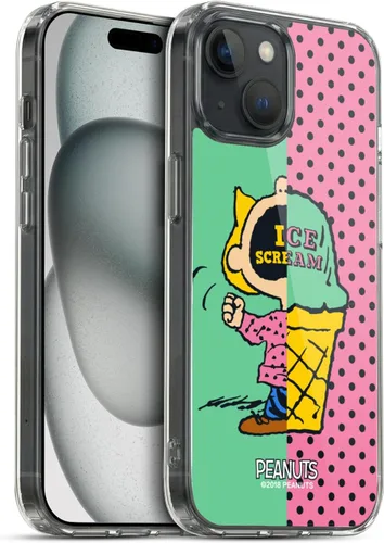 Miniatura 214 de Head Case Designs Funda de gel con licencia oficial de Peanuts Snoopy & Woodstock Halfs and Laughs [protección de grado militar] compatible