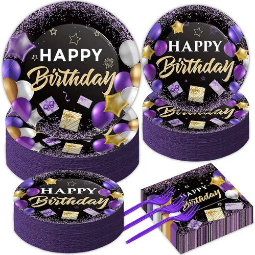 Miniatura 15 de gisgfim Juego de decoración para fiesta de 50 invitados con temática de camión semi, platos y servilletas para fiesta con temática de camión semi