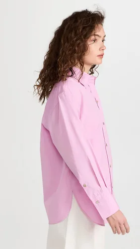 Miniatura 4 de Vince Camisa de manga larga de gran tamaño para mujer