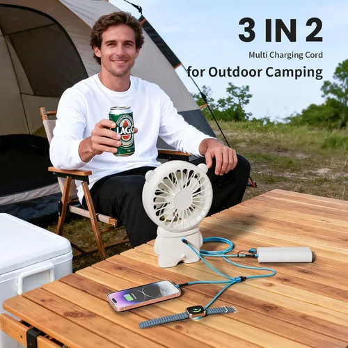 Miniatura 6 de Cruise Travel Essentials 2026, cable USB A/C 3 en 2 para iPhone 17, cargador iWatch, cable de carga múltiple trenzado, cable de carga múltiple