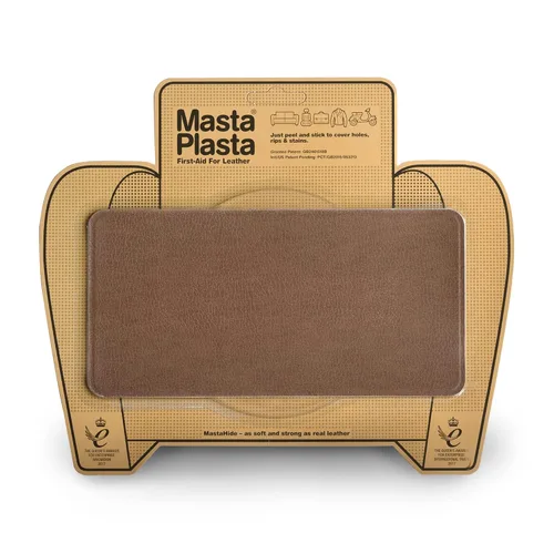 Miniatura 26 de MastaPlasta Parche de reparación de cuero autoadhesivo de alta calidad, color gris topo de 8 x 4 pulgadas (7.9 x 3.9 in). Tu kit de reparación de E
