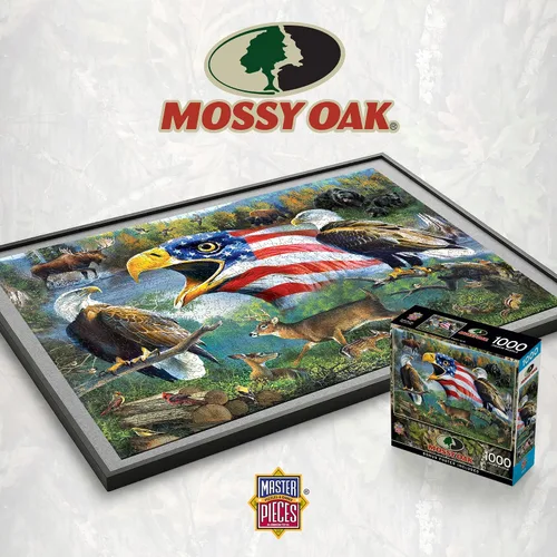 Miniatura 6 de MasterPieces Mossy Oak - Freedom for All - Rompecabezas de 1000 piezas