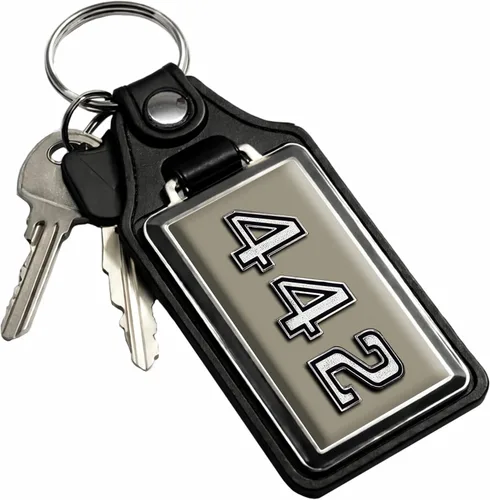 Miniatura 77 de Brotherhood Car Key Chain for Cutlass - Classic Models Keychain for Men and Women Gift Key Ring Azul alpino