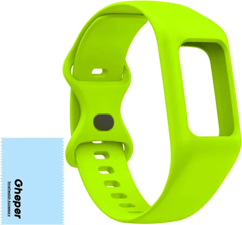 Miniatura 16 de Correa de reloj suave compatible con Fitbit Charge 6, Charge 5, Charge 4, Charge 3/3SE, correa de muñeca de silicona protectora todo en uno, correa