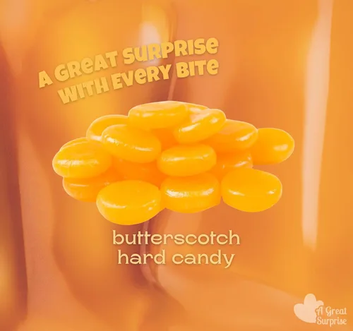 Miniatura 3 de A Great Surprise Caramelo duro de mantequilla prémium – 4 libras – Botones de caramelo de caramelo envueltos individualmente – Caramelo clásico