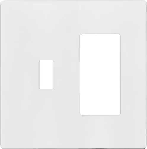 Miniatura 11 de ENERLITES - Placa de pared combinada de acero inoxidable para interruptor de palanca y decorativo, resistente a la corrosión, placa metálica de 2