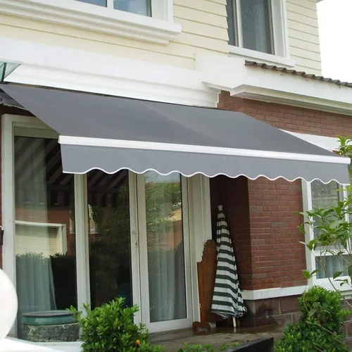 Miniatura 2 de DAZULI Repuesto de tela retráctil para toldo, toldo para exteriores, protección UV, impermeable, 100% poliéster, refugio para patio, terraza, balcón