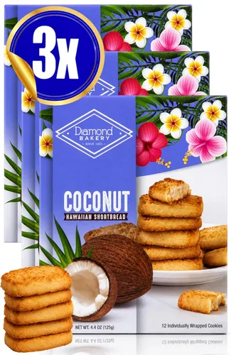 Miniatura 27 de Galletas de mantequilla hawaianas, originales 4.4 onzas (4.41 oz)