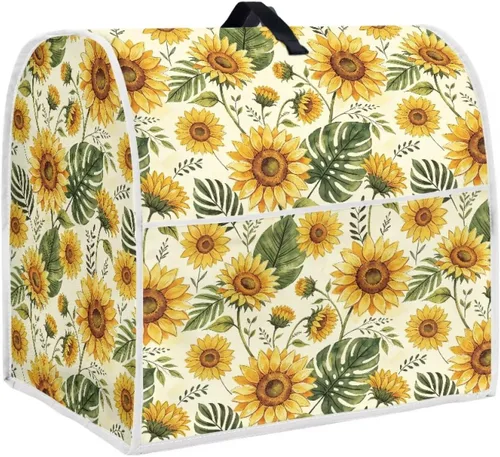 Miniatura 16 de Dreaweet Fall Pumpkin Print Kitchen Mixer Covers for Stand Mixer 4.5-5 qt, Kitchen Aid Accessories and Attachments, Washable