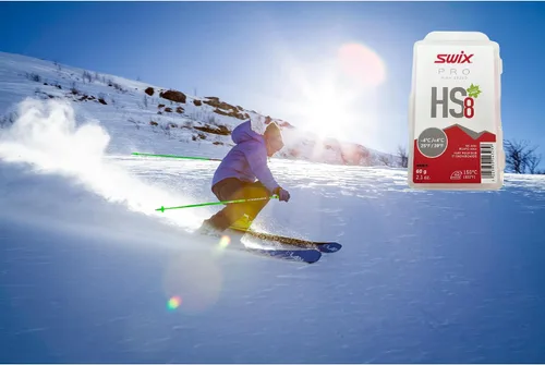 Miniatura 7 de Swix HS08-6 - Cera de alta velocidad - HS8 RED - 25 a 39 grados Fahrenheit - Barra de 2.12 oz - Libre de flúor - Esquí o snowboard - Aprobado por