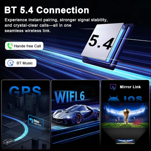 Miniatura 5 de Radio de coche 4G+64G para Ford F150 2009-2014: actualización Android 15 9 "pantalla táctil estéreo unidad principal inalámbrica CarPlay Android