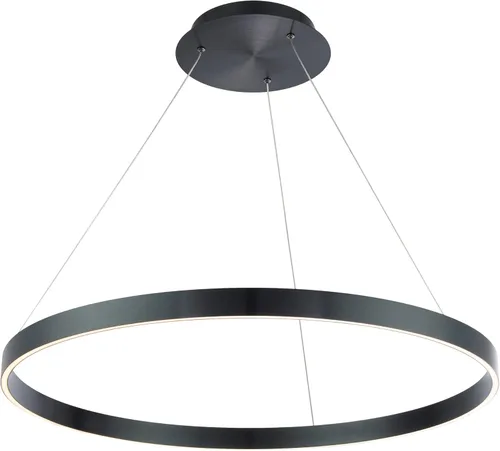 Miniatura 6 de WAC Lighting dweLED, colgante LED Sirius 18in 3000K en negro