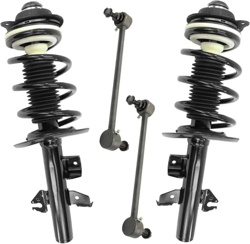 Miniatura 85 de Detroit Axle - 4 barras estabilizadoras de puntales delanteros para Kia Forte Koup 10-13 12-13 Forte5, puntales y barras estabilizadoras de resorte