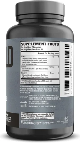 Miniatura 8 de Jacked Factory Build-XT Daily Muscle Builder & Performance Enhancer - Suplemento de construcción muscular para fuerza muscular y crecimiento