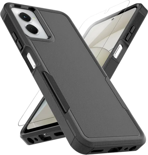 Miniatura 22 de Funda para Moto G 5G 2023 / Moto G Power 5G 2023: funda protectora de doble capa de servicio pesado resistente para teléfono celular a prueba