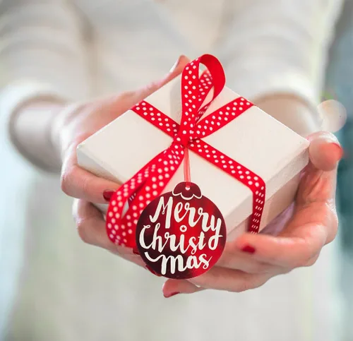 Miniatura 5 de Etiquetas de regalo de Navidad, 60 unidades con cuerda desatada