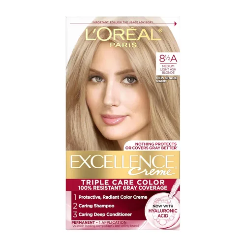 Miniatura 22 de L'Oreal Paris Excellence Crème - Tinte permanente para el cabello, color de cabello de triple cuidado, complejo Pro-Keratine para una cobertura