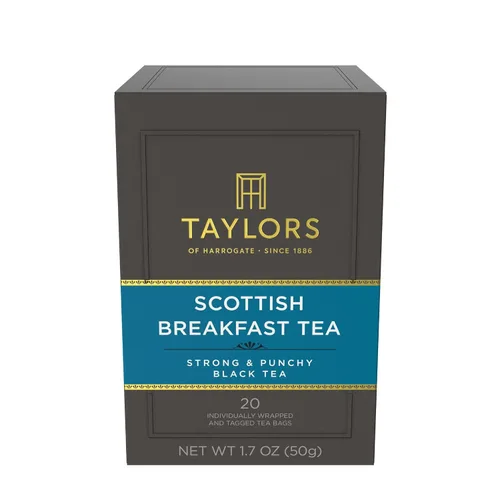Miniatura 11 de Taylors of Harrogate Classic Chai, té negro, bolsas envueltas individualmente, 20 unidades (paquete de 1), especiado, aromático y cálido