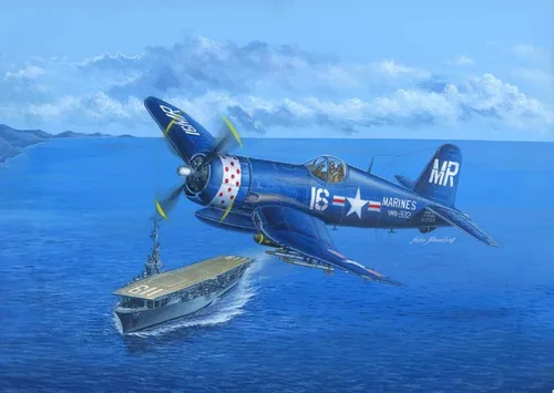 Miniatura 2 de Hobby Boss Kit de montaje Corsair F4U-4B
