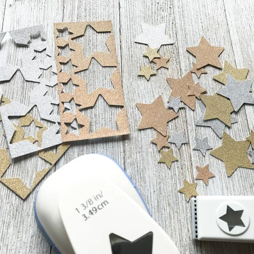 Miniatura 5 de Cardstock Warehouse Sparkle Gold Touch Glitter - 8.5 x 11 pulgadas - 16 Pt. / 280 Gsm Premium Cardstock Paper - 10 hojas Toque dorado