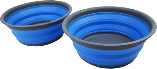 Miniatura 10 de SAMMART Tina plegable de 7.5 L (1.98 galones) - Tina plegable - Lavabo portátil - Tina de plástico que ahorra espacio