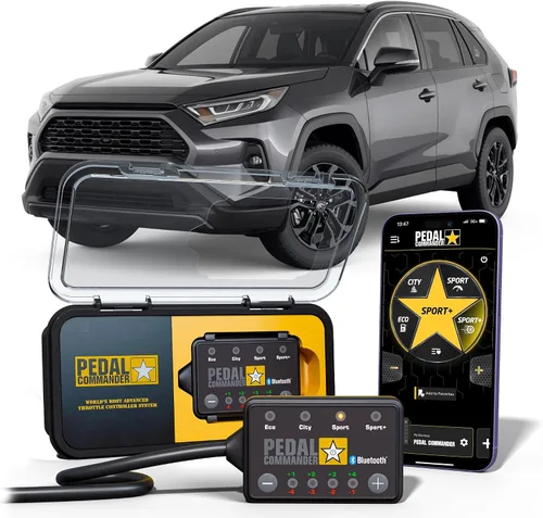 Miniatura 10 de PEDAL COMMANDER Controlador de respuesta del acelerador para Toyota RAV4 2006-2013 – Plug-and-Play, 4 modos de conducción, control de aplicación