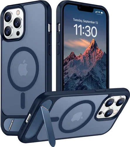 Miniatura 175 de Funda para iPhone 11 con compatibilidad magnética, [Soporte invisible incorporado][Compatible con MagSafe]