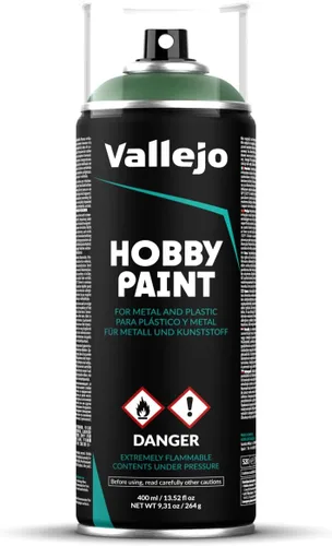Miniatura 9 de Vallejo - Pintura en aerosol para afición Fantasy Color Azul ultramarino 400 ml (13.5 fl.oz.) Crea un acabado mate y autonivelante perfecto