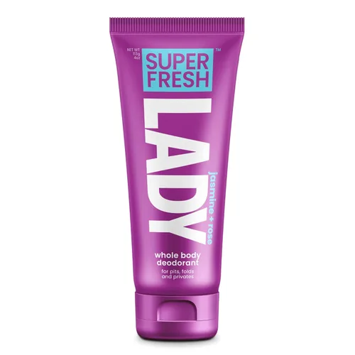 Miniatura 11 de Loción desodorante Super Fresh Lady Parts Clear protección para los senos, las partes íntimas, la entrepierna y la parte interior del muslo