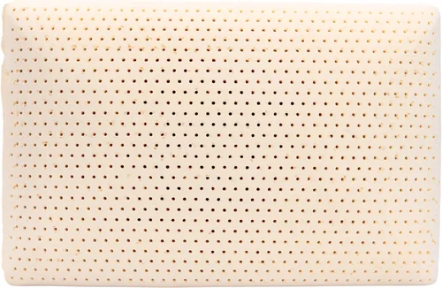 Miniatura 8 de Juego de 2 almohadas de látex Talalay natural de tamaño King para apoyo del cuello y alivio de presión (2, medio suave, King)