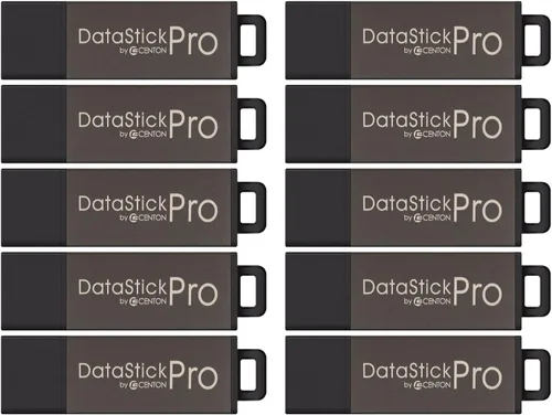 Miniatura 15 de DataStick Pro de Centon de 64 GB, paquete de 5, memoria flash USB 2.0 para almacenamiento y copia de seguridad