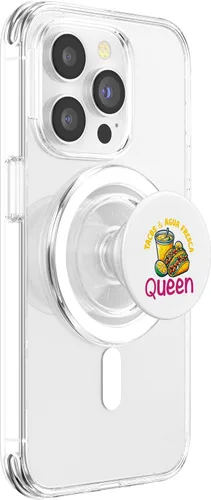 Miniatura 3 de Tacos & Agua Fresca Fun Mexican Food Lover Comida Mexicana PopSockets MagSafe PopGrip for iPhone