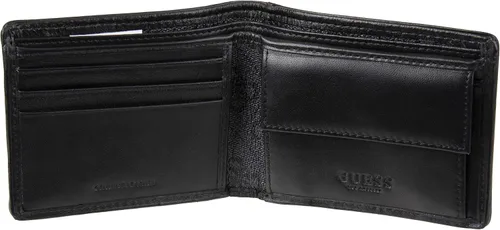 Miniatura 3 de Guess Billetera plegable delgada de cuero para hombre