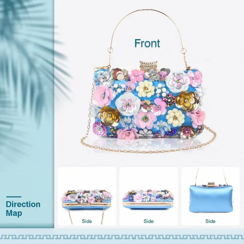 Miniatura 2 de Lanpet Bolso de hombro con correa de cadena para mujer