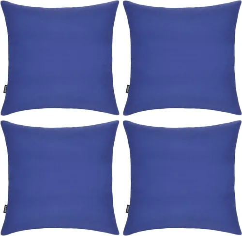 Miniatura 29 de Coddsmz Paquete de 4 fundas decorativas de 100% algodón para cojín cuadrado, funda de almohada de color liso para bricolaje, para sofá y dormitorio