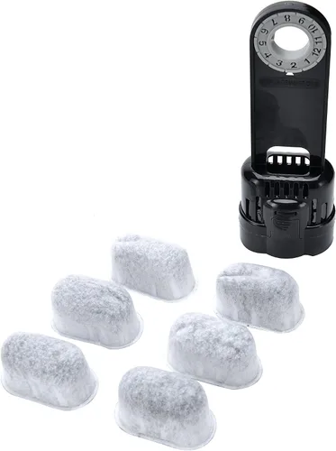 K&J Kit de inicio Keurig de repuesto para cafeteras 1.0, incluye soporte para filtro y paquete de 6 filtros de agua compatibles