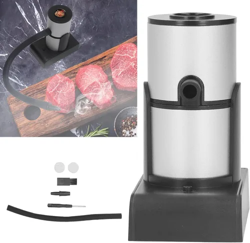 Miniatura 4 de Ahumador de alimentos, infusor portátil de humo de alimentos, máquina eléctrica ligera para ahumar pescados, mariscos, gastronomía molecular
