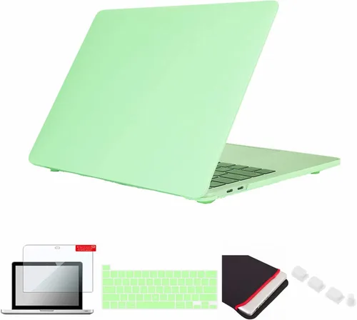 Miniatura 51 de Se7enline Funda rígida compatible con MacBook Pro 2021-2025 de 14 pulgadas para A3434 A2442 A2779 A2918 A2992 A3112 A3401 M5 M4 M3 M2 M1 y teclado