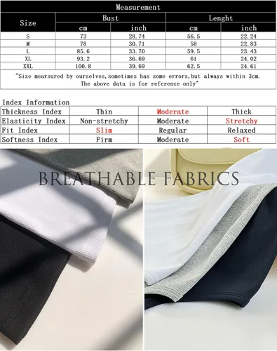 Miniatura 6 de FAZDIES Camiseta sin mangas con cuello redondo para mujer, de punto acanalado, ajustada, casual, básica