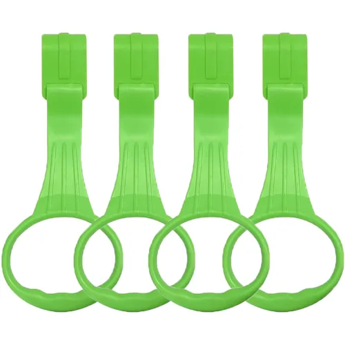 Miniatura 13 de 4 anillos de dominadas para corralito de bebé, accesorios para corralito de juegos para ayudar a ponerse de pie, herramienta de entrenamiento