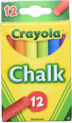 Crayola Tiza infantil multicolor, 12 por paquete, 36 paquetes por caja