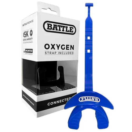 Miniatura 11 de Battle protector bucal con correa conectada, para labios, con oxígeno, 2.5